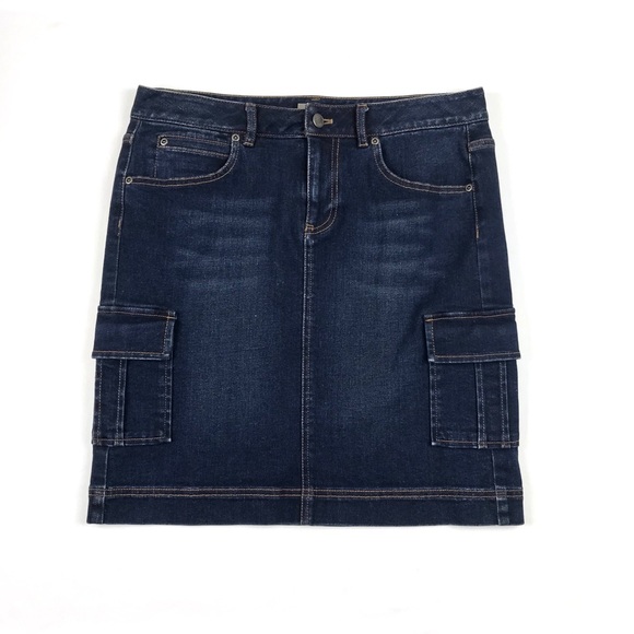 J. Jill Dresses & Skirts - {J. Jill} Denim Stretch Pencil Skirt